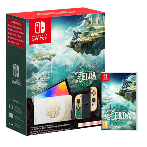 Nintendo Switch OLED The Legend of Zelda: Tears of the Kingdom Edition - 8th Aug