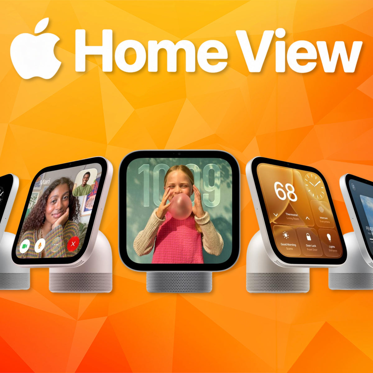 Apple HomeView Smart Speaker with 7" Screen - Any colour*