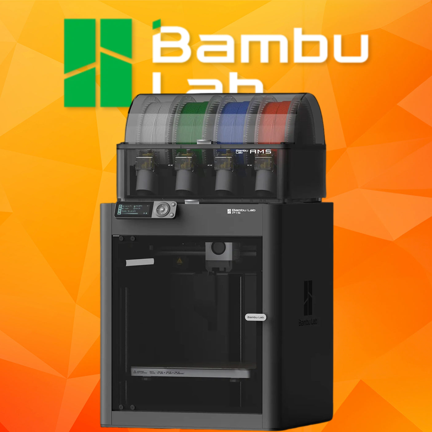 Bambu Lab P1S AMS 3D Printer + Filaments