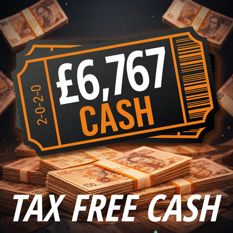 £6,767 cash