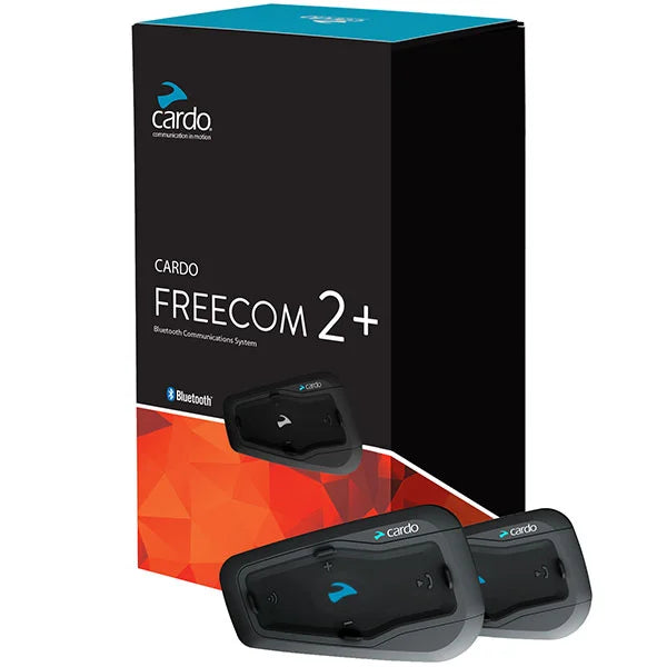 Cardo Freecom 2+ Duo Bluetooth Intercom - Twin Pack! - 6th June