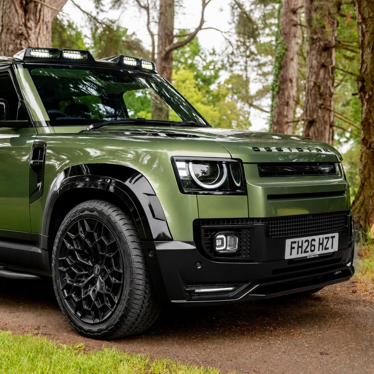 Brand New Automatic Obsidian Land Rover Defender 110