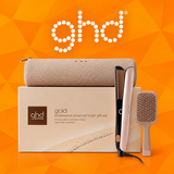 ghd Gold Hair Straightener Gift Set in Cashmere Beige