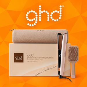 ghd Gold Hair Straightener Gift Set in Cashmere Beige
