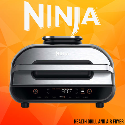Ninja Foodi MAX Health Grill & Air Fryer 6  in 1