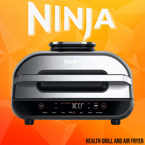 Ninja Foodi MAX Health Grill & Air Fryer 6  in 1 - 26th March 24