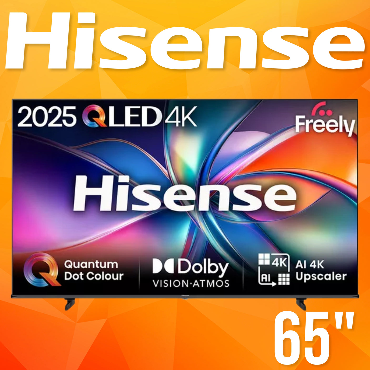 Hisense 65" QLED Smart AI TV