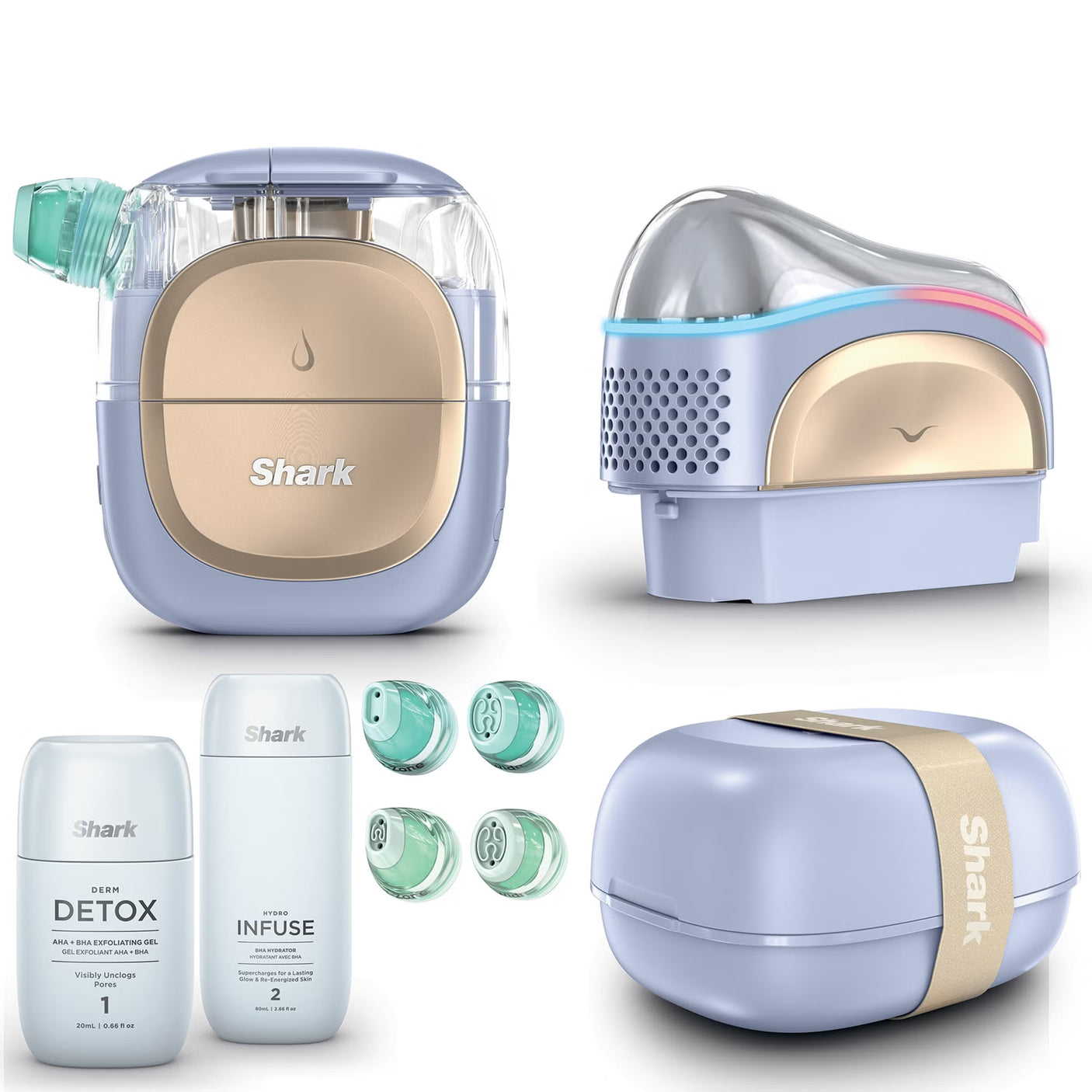Shark FacialPro Glow-Boosting At-Home Facial System
