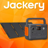 Jackery Explorer Portable Power Station + Solar Panel