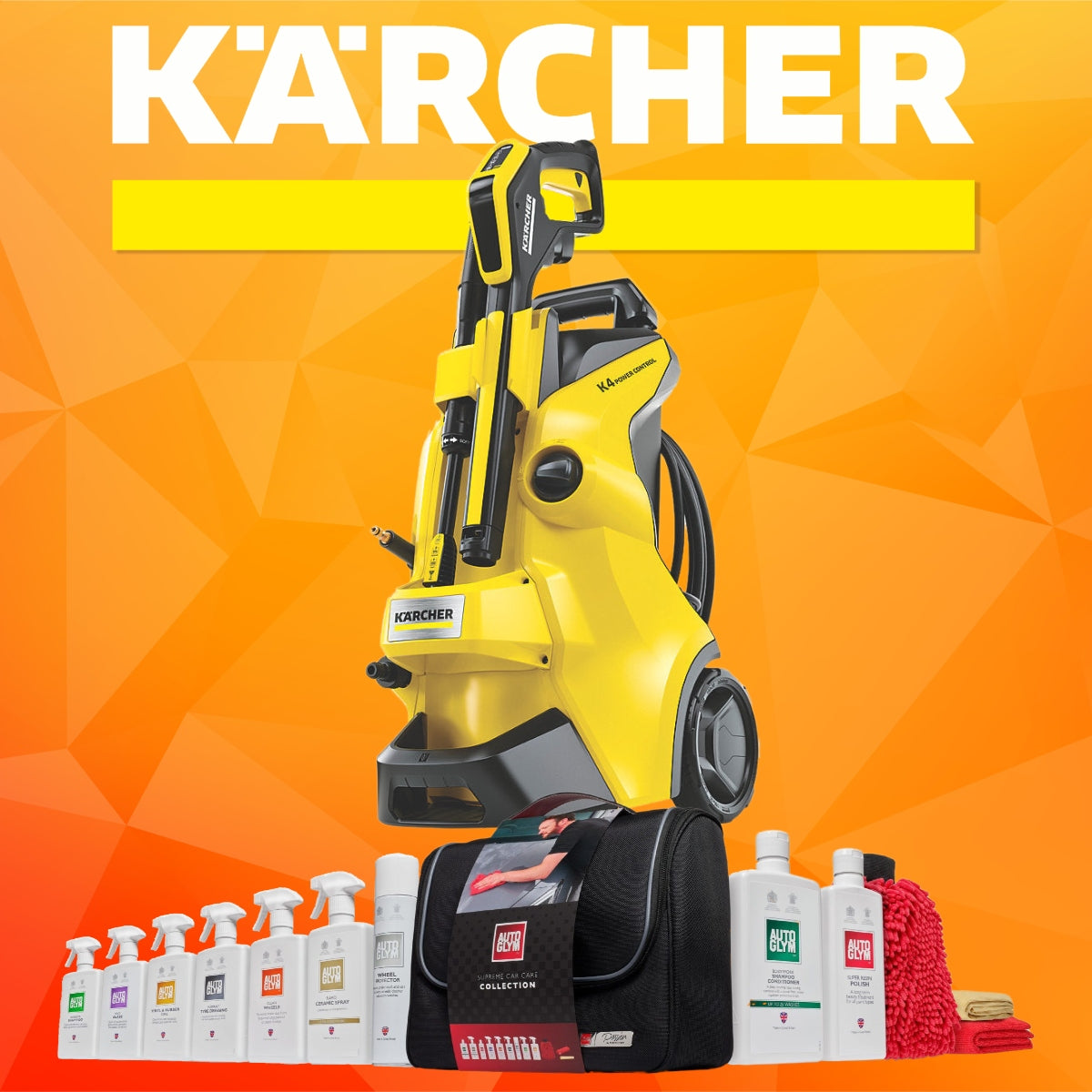 Karcher & Autoglym Car Cleaning Kit Bundle - 10th Aug 25