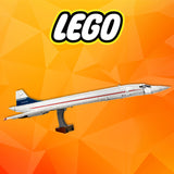 LEGO Icons Concorde Model Plane