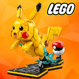 Lego Pikachu and Poké Ball
