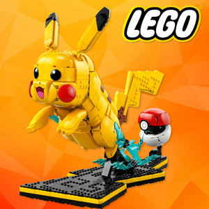 Lego Pikachu and Poké Ball