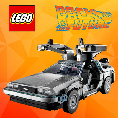 Lego Icons Back to the Future DeLorean Time Machine