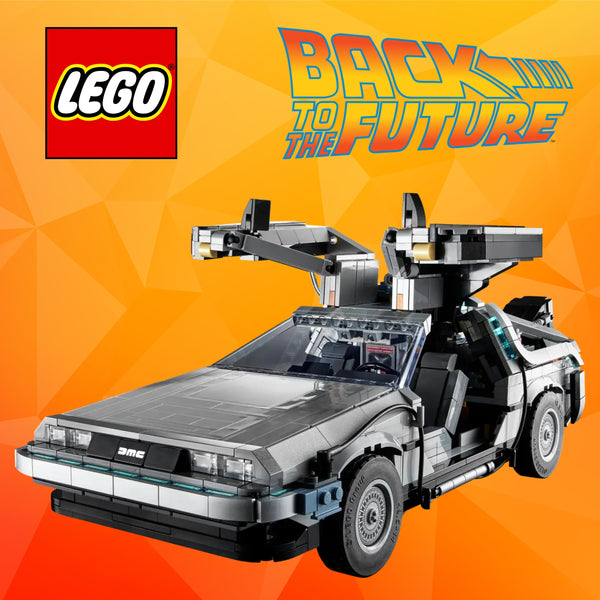 Lego Icons Back to the Future DeLorean Time Machine