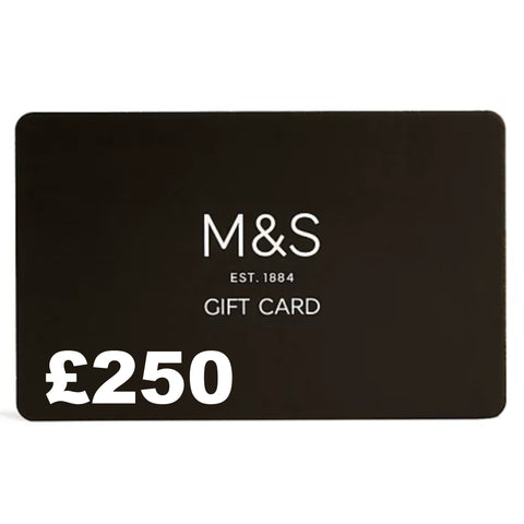 Marks & Spencer £250 Gift Voucher - 24th Sept