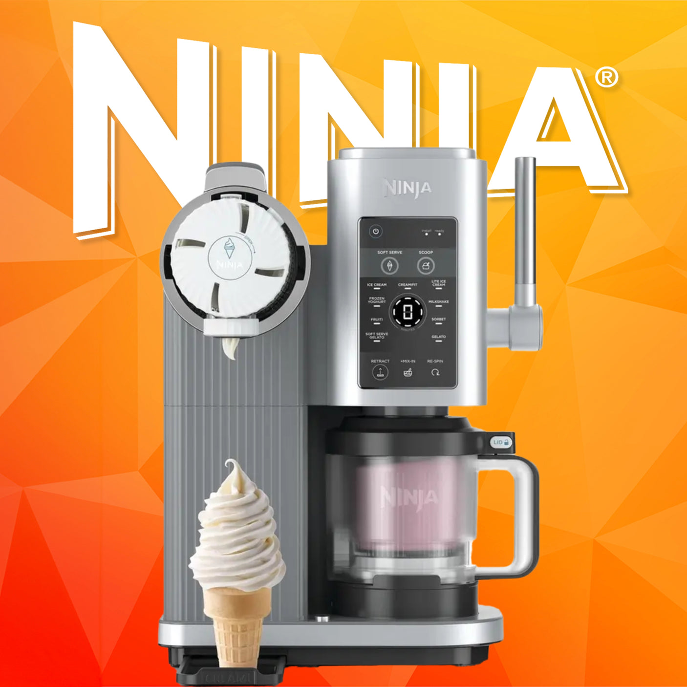 NINJA Swirl 13-in-1 Ice Cream & Frozen Dessert Maker - 29th Aug 25