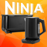Ninja Rapid Boil Kettle and 3-in-1 Toaster Bundle