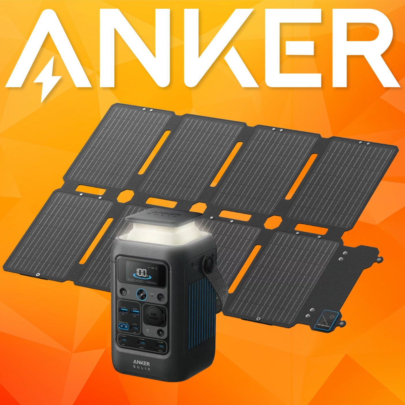 Anker Portable Power Station + Foldable Solar Panel - 14th Oct 25