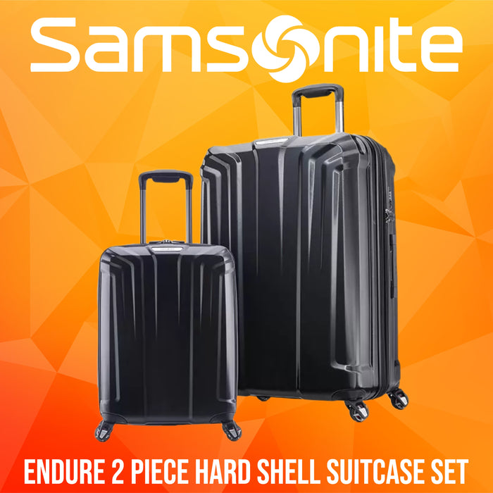 Samsonite Endure 2 Piece Hardside Luggage Set The Giveaway Guys