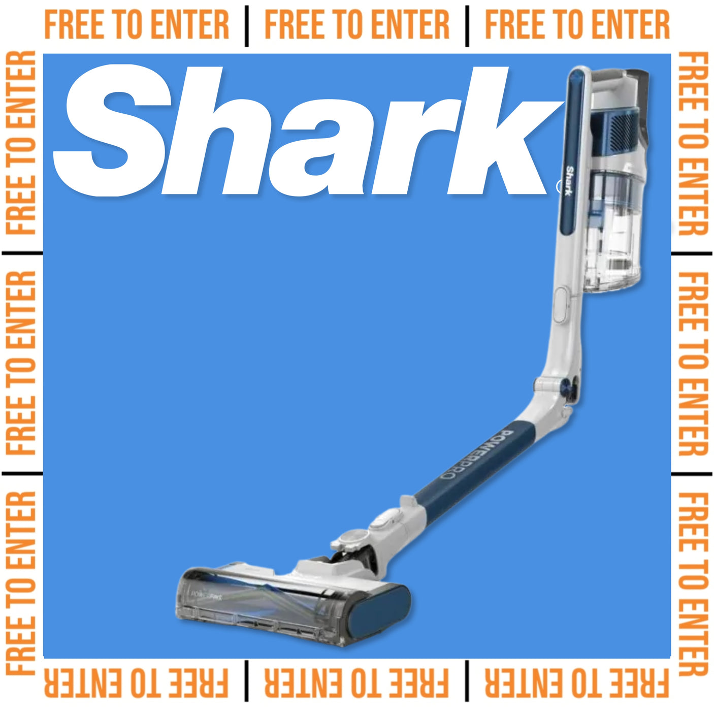 FREE TO ENTER SHARK POWERPRO VACUUM CLEANER