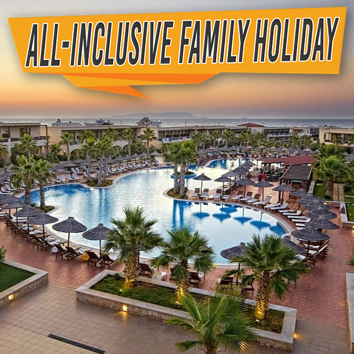 All-Inclusive 7 Nights Stella Aqua Palace Family holiday for 4