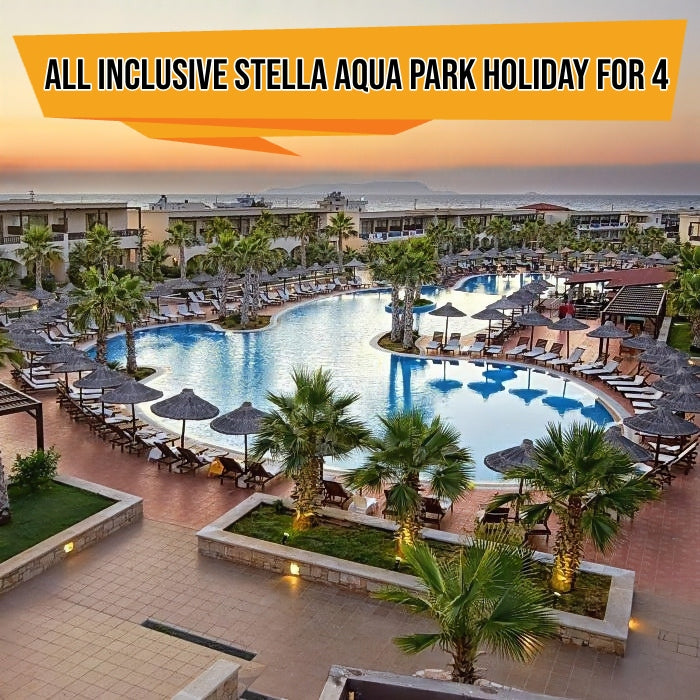 All-Inclusive 7 Nights Stella Aqua Palace Family holiday for 4