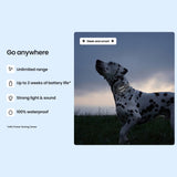Tractive Smart Dog Tracker + PREMIUM Fitness Subscription