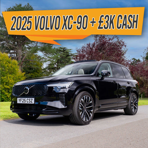 2025 7 Seater Volvo XC90 AWD + £3000 + 3 YEARS ROAD TAX