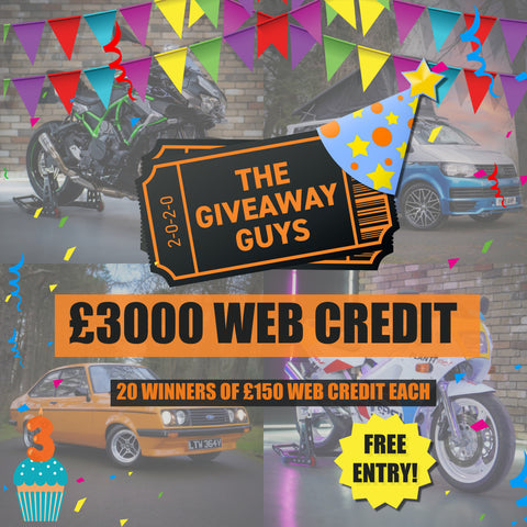 £3000 Web Credit Giveaway - FREE TO ENTER