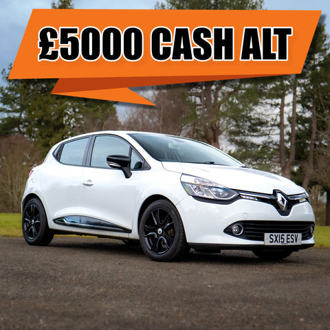 PAYDAY PUNT: Renault Clio or £5000 cash - draw sunday!