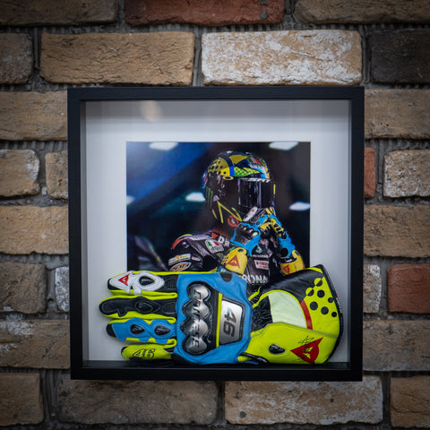 3D Box Frame Wall Art - Valentino Rossi VR46 Glove