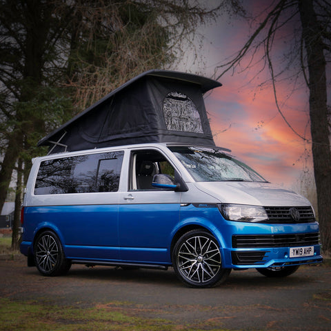 Off-Grid Volkswagen T6 Campervan with Pop-up Roof